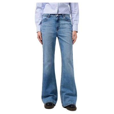 дънки,дамски,панталони,wrangler,112351971,fierce,flare,jeans,blue