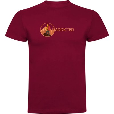 тениска,мъжки,тениски,kruskis,addicted,short,sleeve,t,shirt,dark,red,(red)