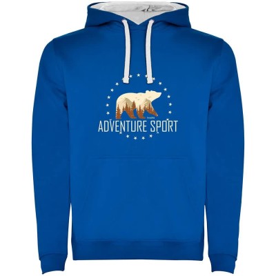 суичър,мъжки,пуловери,kruskis,adventure,sport,bicolor,hoodie,blue,(royal,blue,white)
