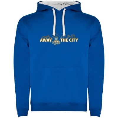 суичър,мъжки,пуловери,kruskis,away,from,city,bicolor,hoodie,blue,(royal,blue,white)