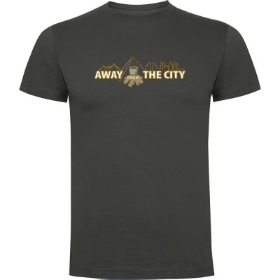 футболна,фланелка,мъжки,тениски,kruskis,away,from,city,short,sleeve,t,shirt,dark,grey,(grey)