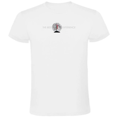 тениска,мъжки,тениски,kruskis,best,experience,short,sleeve,t,shirt,white