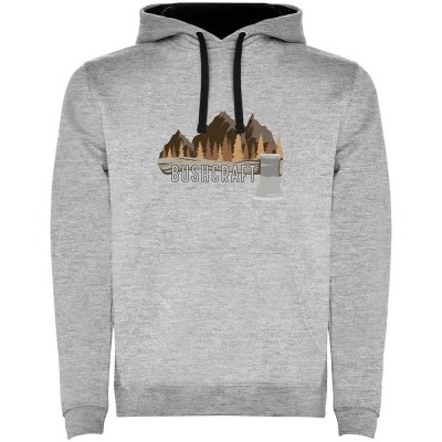 суичър,мъжки,пуловери,kruskis,bushcraft,bicolor,hoodie,heather,grey,black,(grey)