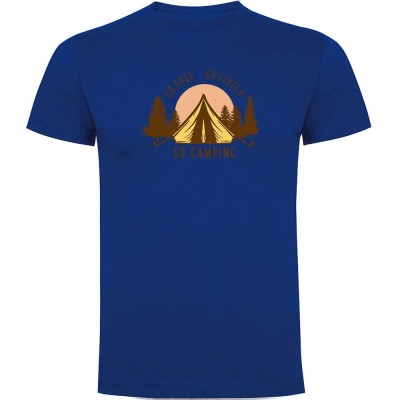 тениска,мъжки,тениски,kruskis,go,free,go,lively,short,sleeve,t,shirt,royal,blue,(blue)