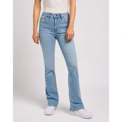 дънки,дамски,панталони,lee,breese,boot,fit,jeans,blue
