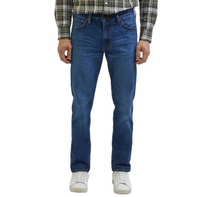 дънки,мъжки,панталони,lee,daren,fly,regular,straight,fit,jeans,on,the,road,(blue)