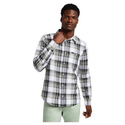 риза,с,дълъг,ръкав,мъжки,ризи,lee,leesure,long,sleeve,shirt,olive,grove,(green)