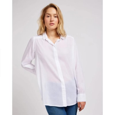 дамски,блузи,lee,shirred,blouse,blouse,white,(bright,white)