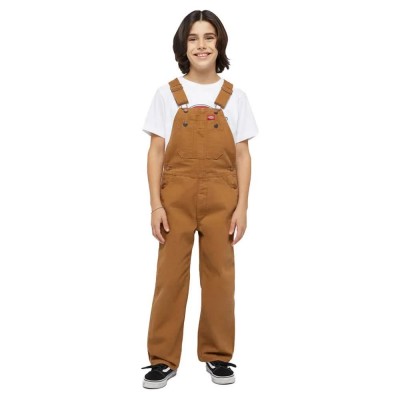гащеризон,детски,облекла,за,момчета,dickies,duck,jumpsuit,brown