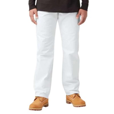 панталони,мъжки,панталони,dickies,relaxed,fit,cotton,painter´s,pants,white,(white)
