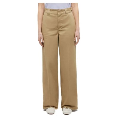 панталони,дамски,панталони,dickies,wide,leg,work,pants,brown,(khaki)