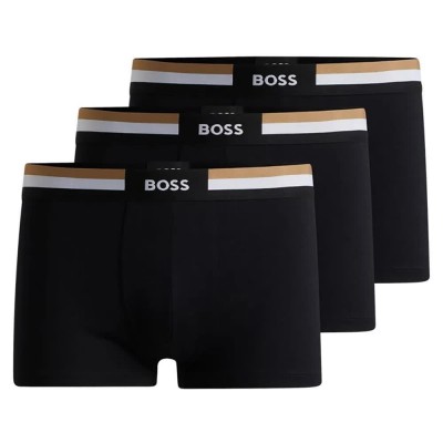 боксерки,мъжко,бельо,boss,motion,trunk,boxers,3,units,multicolor,(black)