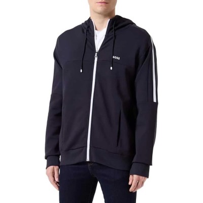 блуза,мъжки,пуловери,boss,saggynos,full,zip,sweatshirt,blue