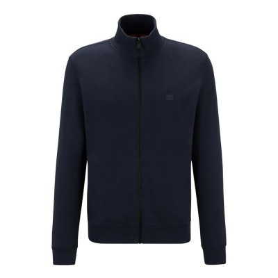 блуза,мъжки,пуловери,boss,zestart,10234591,half,zip,sweatshirt,blue,(dark,blue)