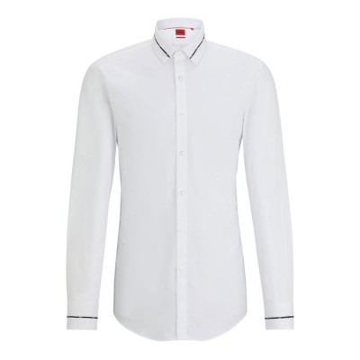 риза,с,дълъг,ръкав,мъжки,ризи,hugo,kenan,long,sleeve,shirt,white