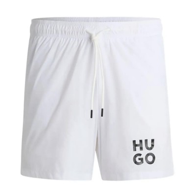 бански,гащета,мъжки,бански,костюми,hugo,paol,10234766,swimming,shorts,white