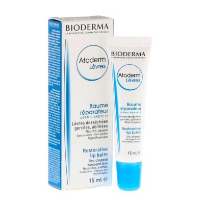 специфични,козметични,продукти,bioderma,atoderm,levres,baume,15ml,lip,balm,white