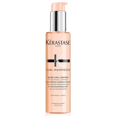 хигиена,коса,kerastase,curl,manifesto,gelee,50ml,capillary,treatment,golden