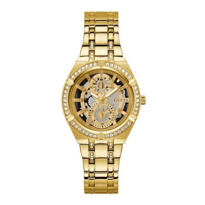 часовник,часовници,guess,allara,watch,golden,(golden)