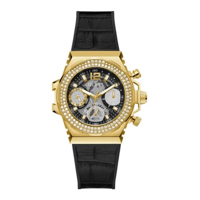 часовник,часовници,guess,fusion,woman,watch,golden,(black)
