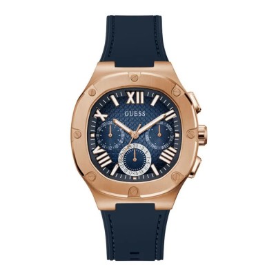 часовник,часовници,guess,headline,watch,blue,(golden)
