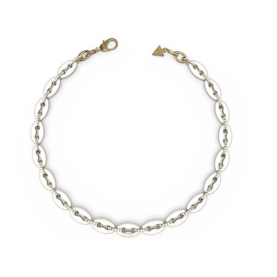бижутерия,guess,jubn01410ygwht,pop,links,necklace,gold,(golden)