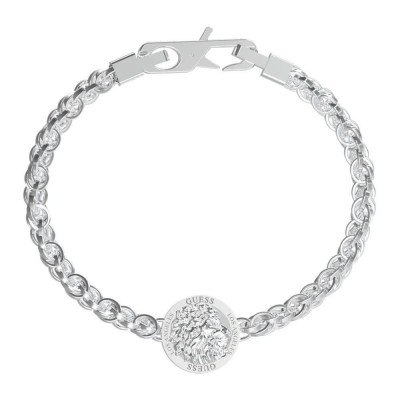 бижутерия,guess,jumb03012,lion,king,bracelet,silver,(silver)