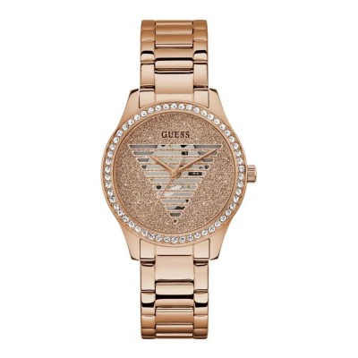 часовник,часовници,guess,lady,idol,woman,watch,golden,(rose,gold)