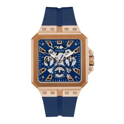 часовник,часовници,guess,leo,watch,blue