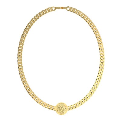 бижутерия,guess,lion,king,necklace,golden