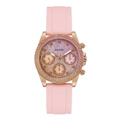 часовник,часовници,guess,sparkling,pink,watch,pink