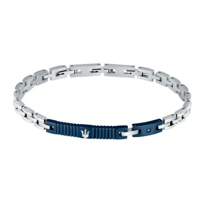 бижутерия,maserati,jm423aty,bracelet,silver,(blue)