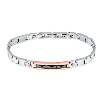бижутерия,maserati,jm423atz,32,21.5,cm,bracelet,black,(silver)