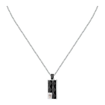 бижутерия,maserati,jm423atz27,necklace,silver,(black)