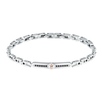 бижутерия,maserati,jm423avd,28,21.5,cm,bracelet,silver,(black)