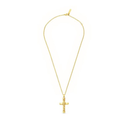 бижутерия,police,crossed,necklace,golden
