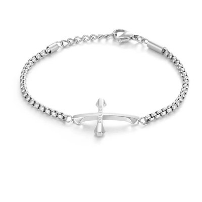 бижутерия,police,die,cut,bracelet,silver