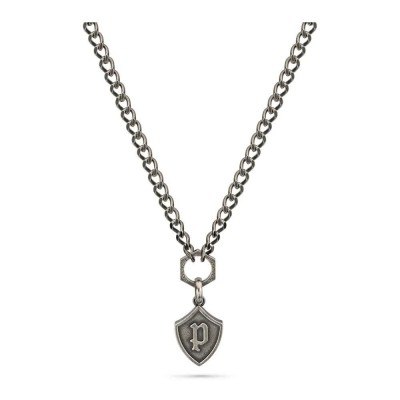 бижутерия,police,talisman,necklace,silver,(silver)