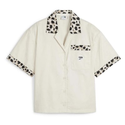 дамски,ризи,puma,downtown,shirt,beige,(sugared,almond)