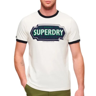 тениска,мъжки,тениски,superdry,ac,ringer,workwear,graphic,short,sleeve,t,shirt,winter,white,eclipse,navy,(white)