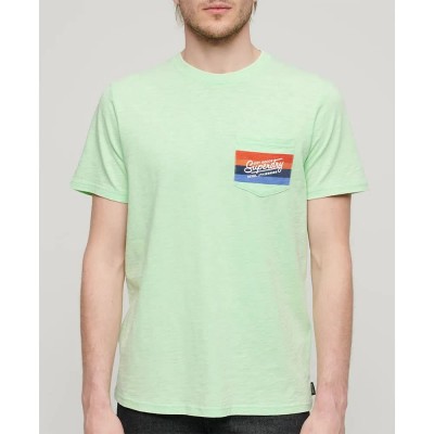тениска,мъжки,тениски,superdry,cali,logo,short,sleeve,t,shirt,green,(neon,mint,green,slub)