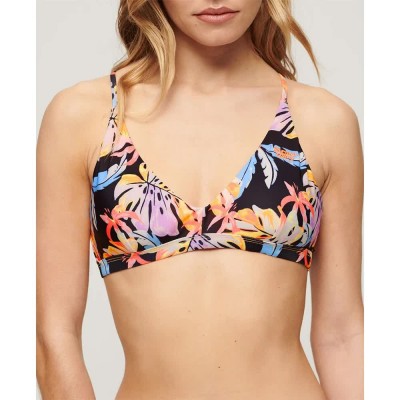 дамски,бански,костюми,superdry,cross,backtriangle,bikini,top,multicolor