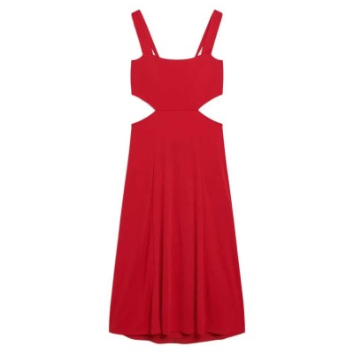 рокля,дамски,поли,и,рокли,superdry,cutout,sleeveless,midi,dress,red,(tango,red)