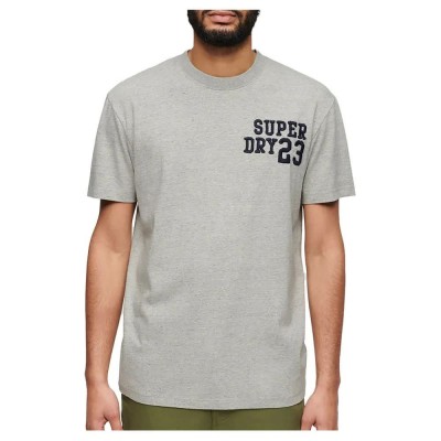 тениска,мъжки,тениски,superdry,embroidered,superstate,ath,logo,short,sleeve,t,shirt,grey,fleck,marl,(grey)