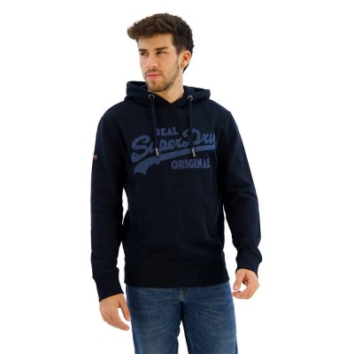 суичър,мъжки,пуловери,superdry,embroidered,vl,hoodie,eclipse,navy,(blue)