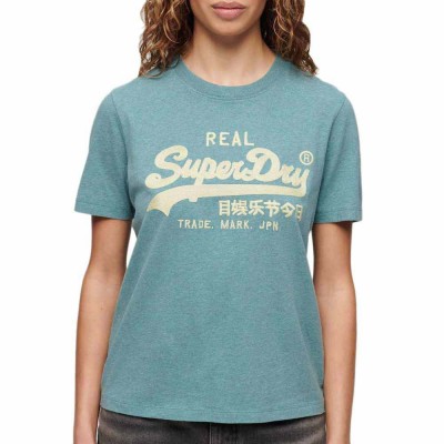 тениска,дамски,тениски,superdry,embroidered,vl,relaxed,short,sleeve,t,shirt,blue