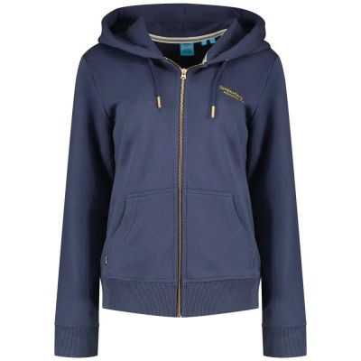 блуза,дамски,блузи,superdry,essential,logo,ub,full,zip,sweatshirt,blue