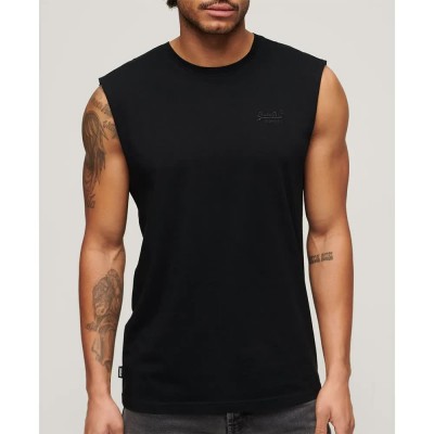 тениска,мъжки,тениски,дамски,тениски,superdry,essential,logo,ub,sleeveless,t,shirt,black,(black)