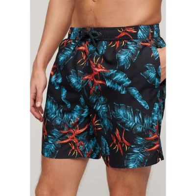 бански,гащета,мъжки,бански,костюми,superdry,hawaiian,print,17´´,swimming,shorts,multicolor