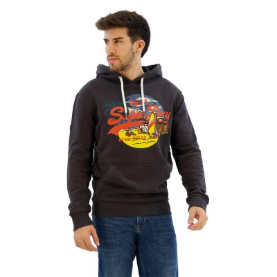 суичър,мъжки,пуловери,superdry,la,vl,graphic,ub,hoodie,black